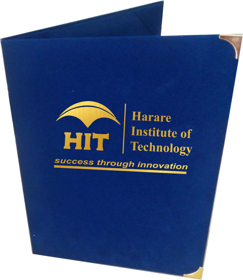 A4 Certificate Folder (Velvet Cover)